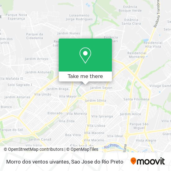 Morro dos ventos uivantes map