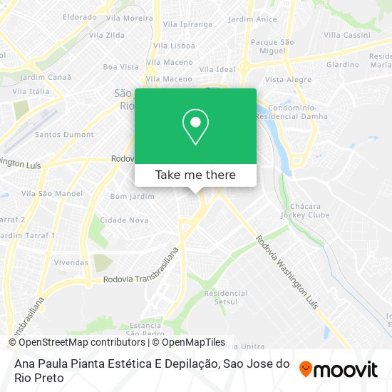Ana Paula Pianta Estética E Depilação map
