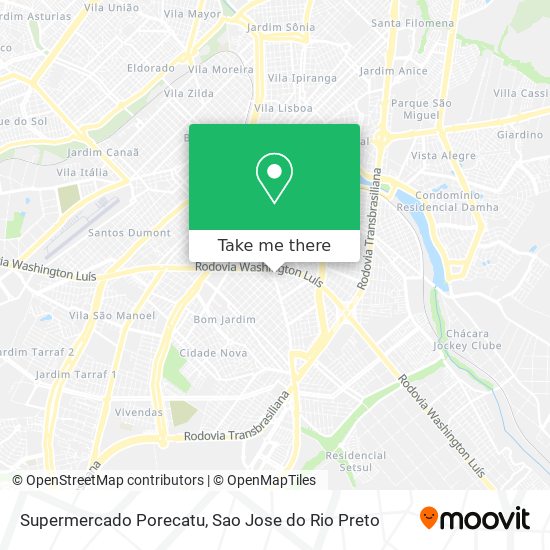 Supermercado Porecatu map
