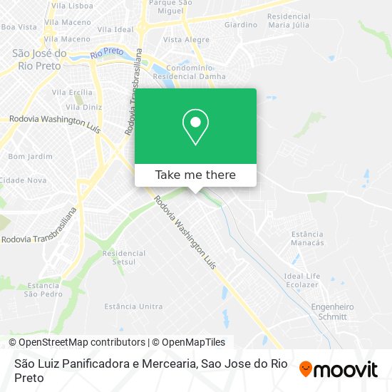 São Luiz Panificadora e Mercearia map