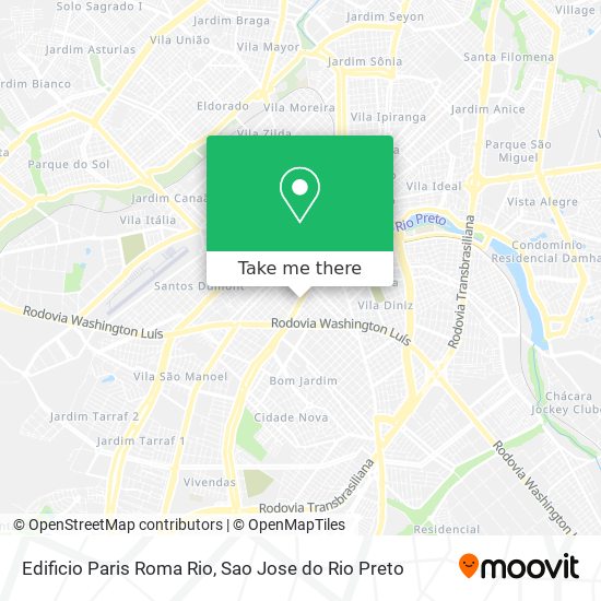 Edificio Paris Roma Rio map