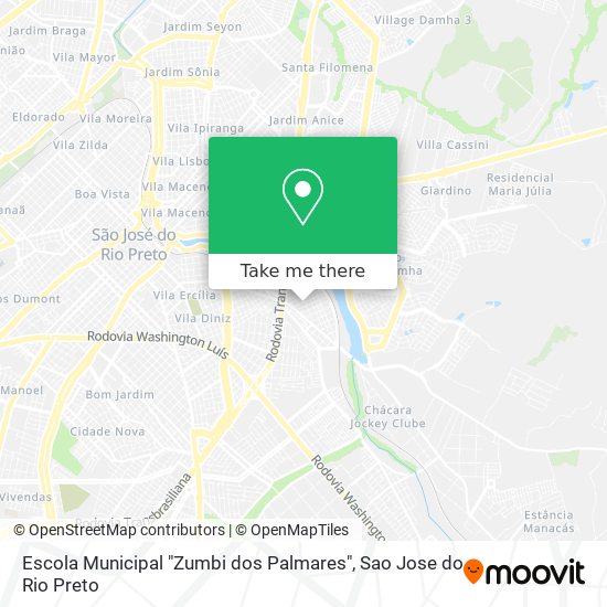 Escola Municipal "Zumbi dos Palmares" map