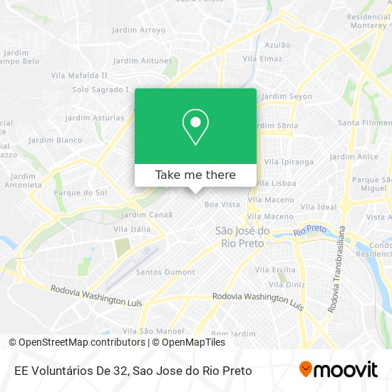 EE Voluntários De 32 map