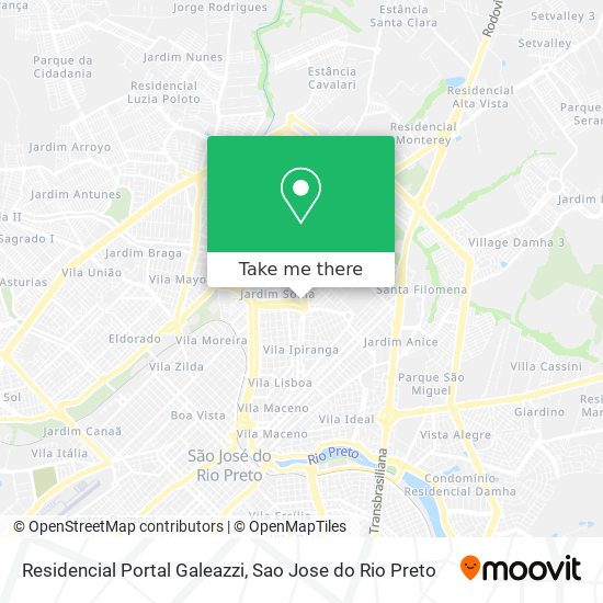Residencial Portal Galeazzi map