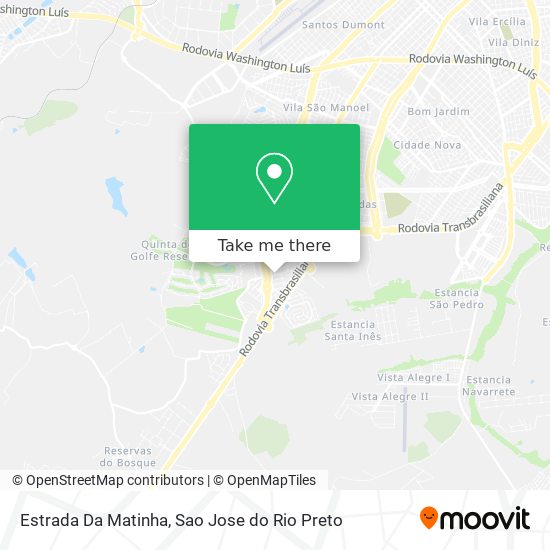 Estrada Da Matinha map