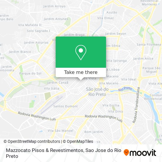 Mazzocato Pisos & Revestimentos map