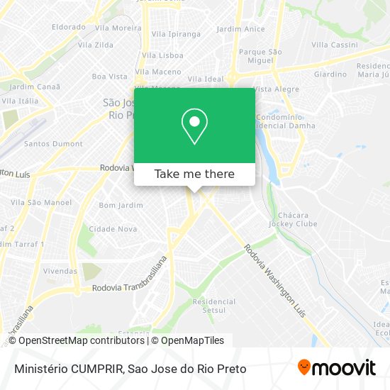 Ministério CUMPRIR map