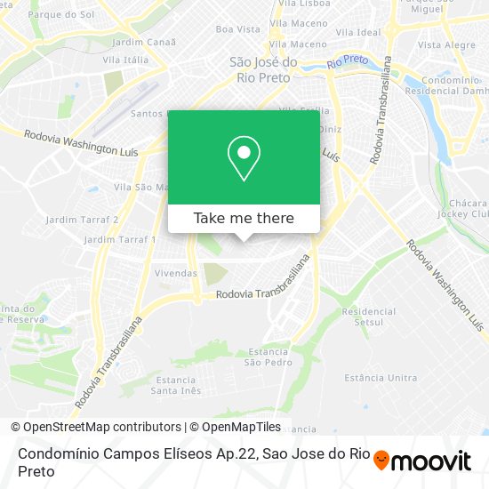 Condomínio Campos Elíseos Ap.22 map