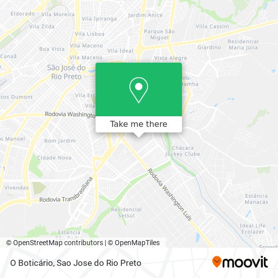O Boticário map