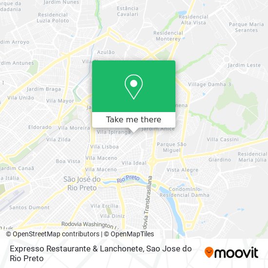 Expresso Restaurante & Lanchonete map