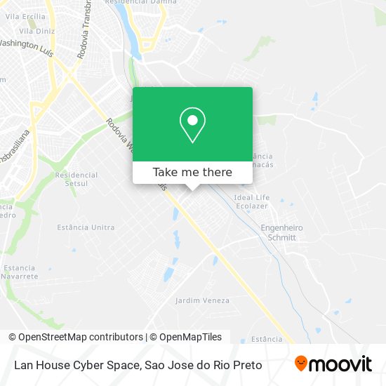 Lan House Cyber Space map