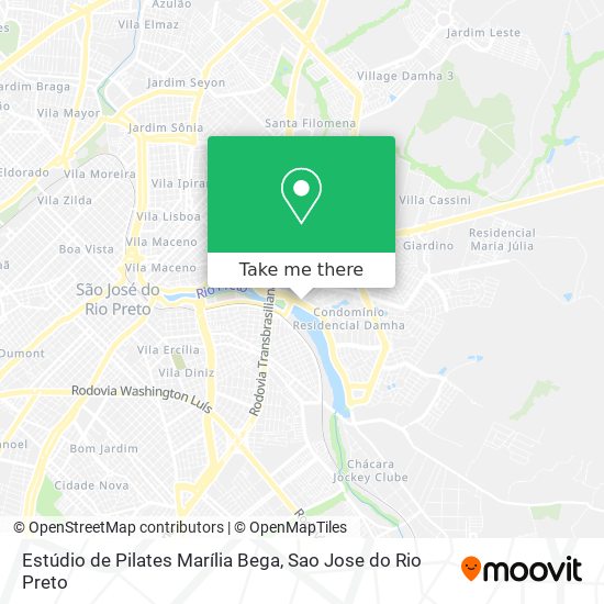 Estúdio de Pilates Marília Bega map