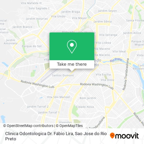Clinica Odontologica Dr. Fábio Lira map