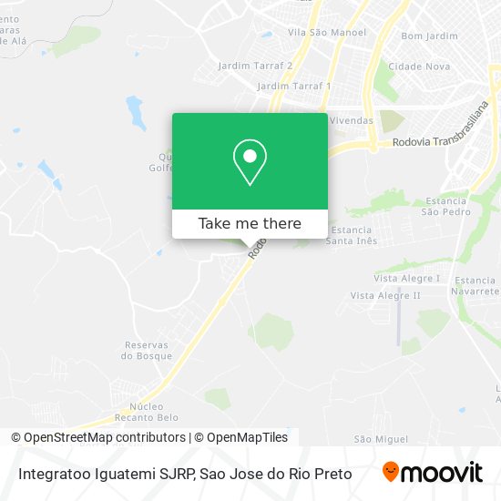 Integratoo Iguatemi SJRP map