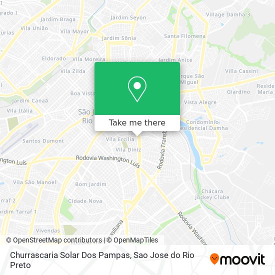 Churrascaria Solar Dos Pampas map