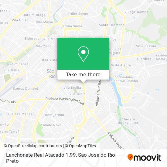 Lanchonete  Real Atacado 1.99 map
