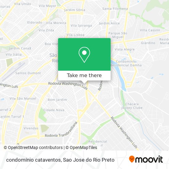 condomínio cataventos map