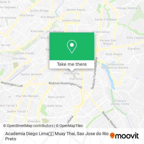Academia Diego Lima💪👊 Muay Thai map