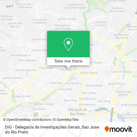 DIG - Delegacia de Investigações Gerais map