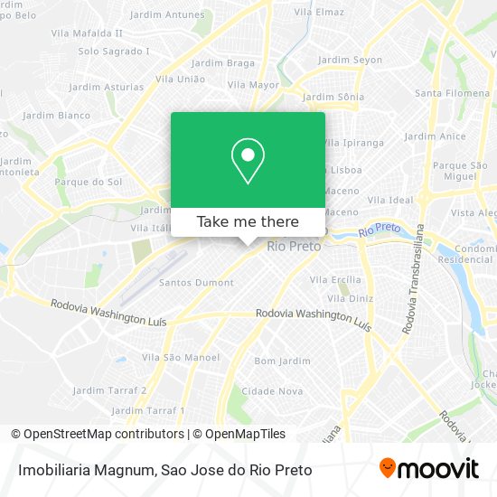 Imobiliaria Magnum map