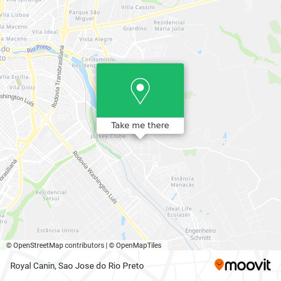 Royal Canin map