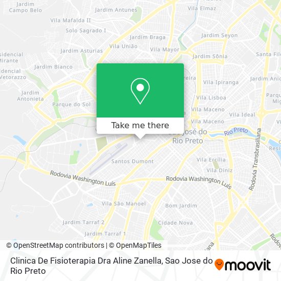 Clinica De Fisioterapia Dra Aline Zanella map