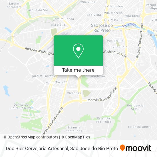 Doc Bier Cervejaria Artesanal map