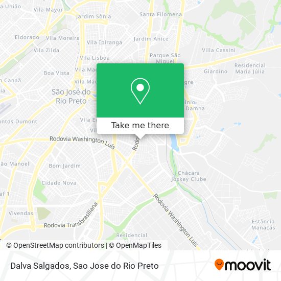 Dalva Salgados map