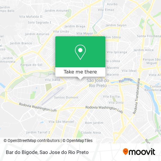 Bar do Bigode map