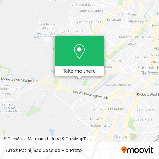 Arroz Patini map