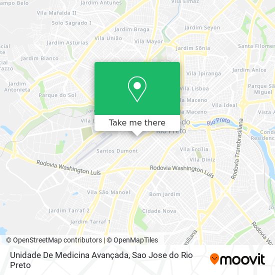 Unidade De Medicina Avançada map