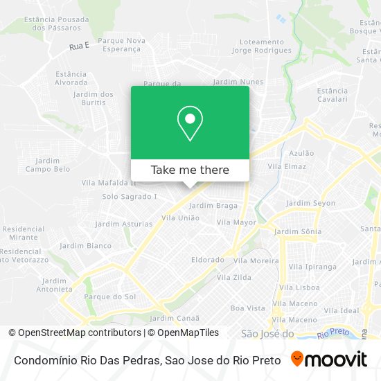 Condomínio Rio Das Pedras map