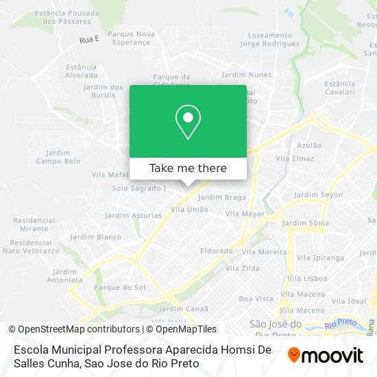 Escola Municipal Professora Aparecida Homsi De Salles Cunha map