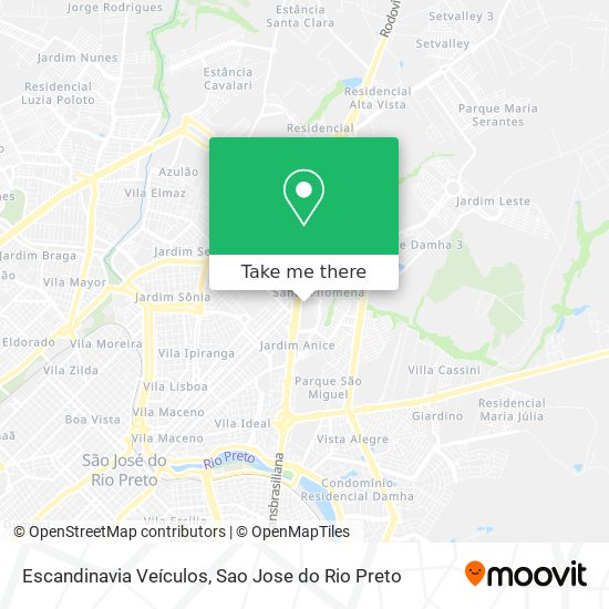 Escandinavia Veículos map