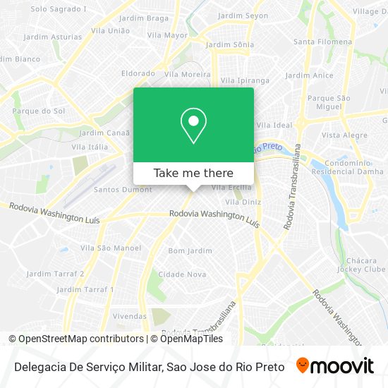 Delegacia De Serviço Militar map