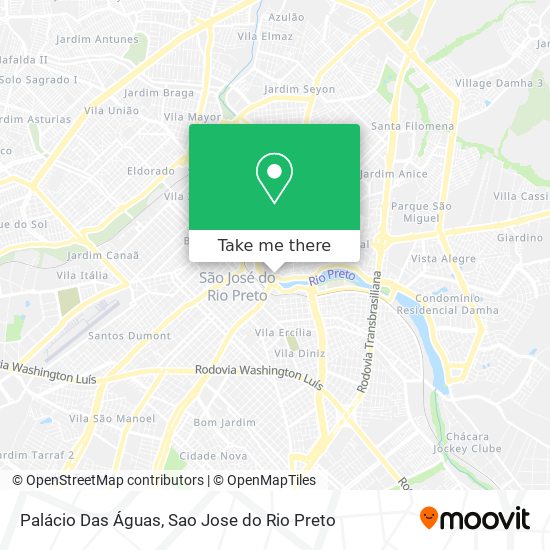 Palácio Das Águas map
