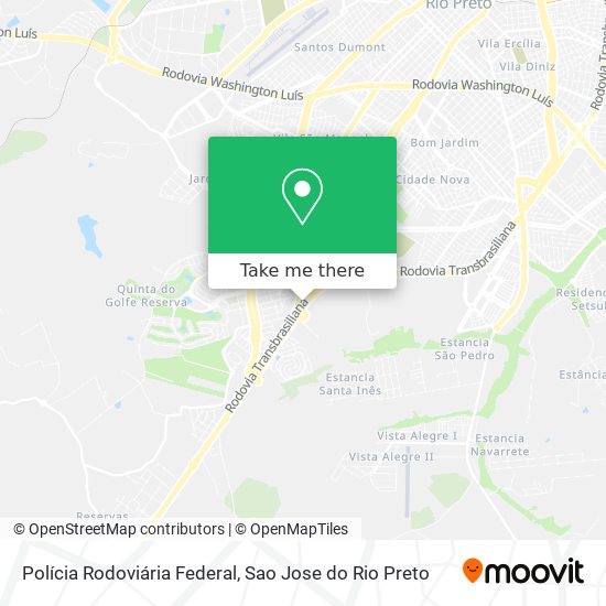 Polícia Rodoviária Federal map