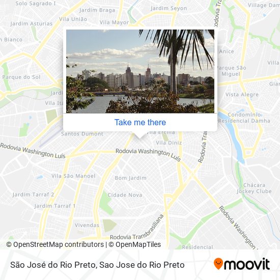 São José do Rio Preto map