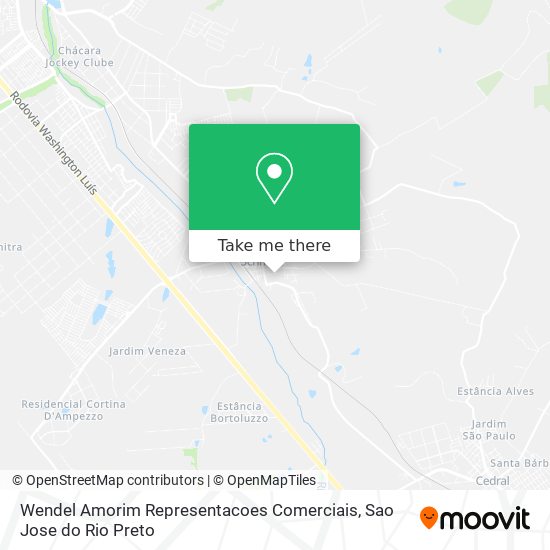 Wendel Amorim Representacoes Comerciais map