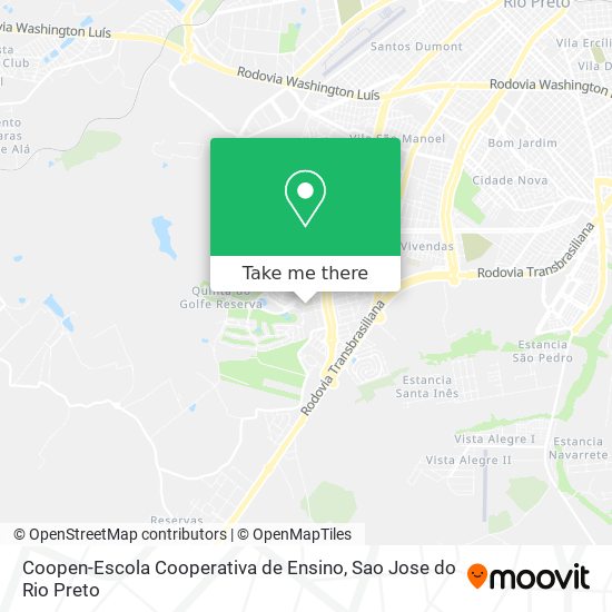 Mapa Coopen-Escola Cooperativa de Ensino