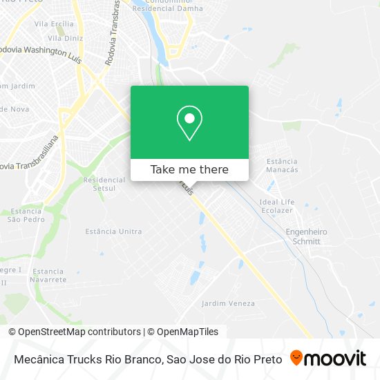 Mecânica Trucks Rio Branco map