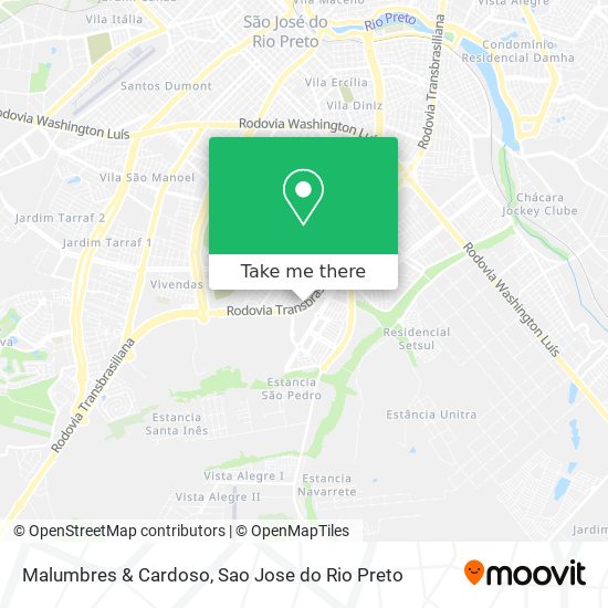 Malumbres & Cardoso map