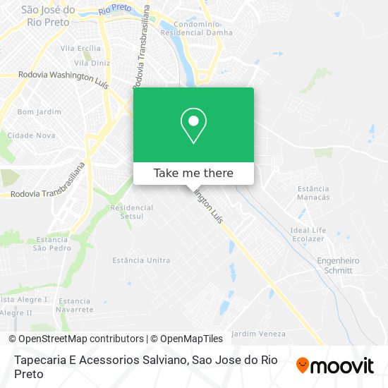 Tapecaria E Acessorios Salviano map
