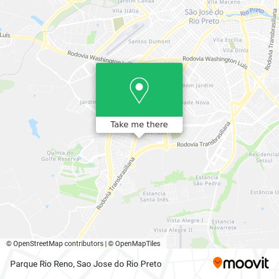 Parque Rio Reno map