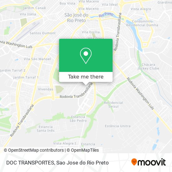 DOC TRANSPORTES map