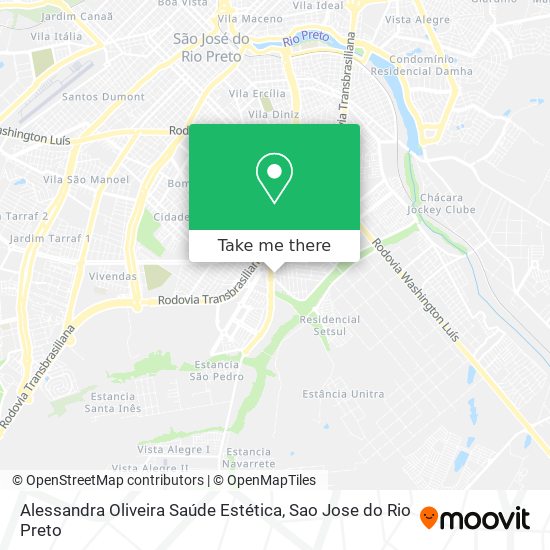 Alessandra Oliveira Saúde Estética map