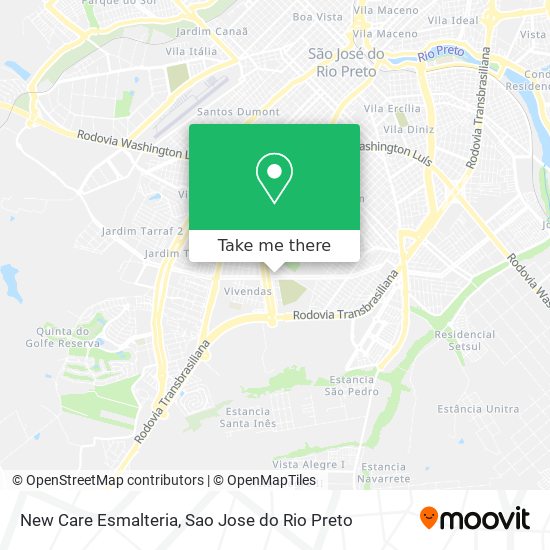 New Care Esmalteria map