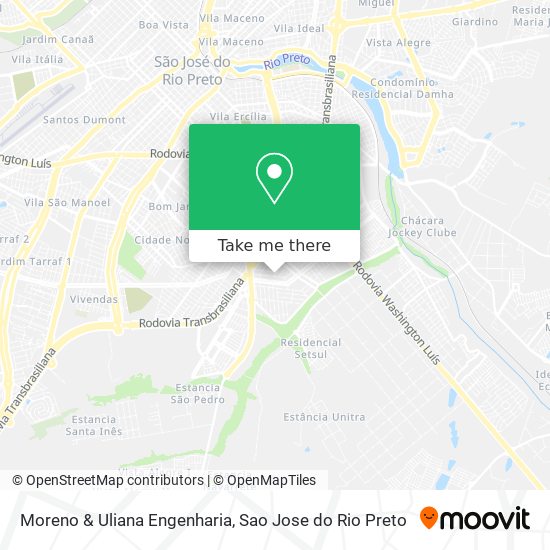 Moreno & Uliana Engenharia map