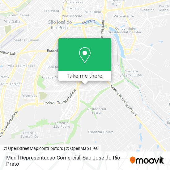 Manil Representacao Comercial map