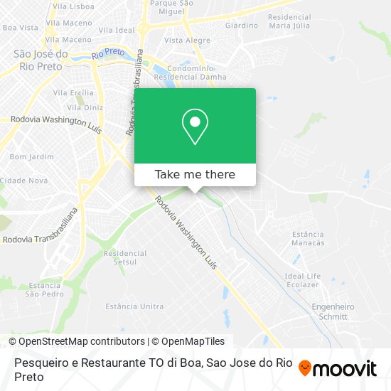 Pesqueiro e Restaurante TO di Boa map